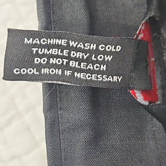 Jackpot Linen Shirt Men's Size Large Ink Black Short Sleeve Button Up NWT Resort - Picture 7 of 14